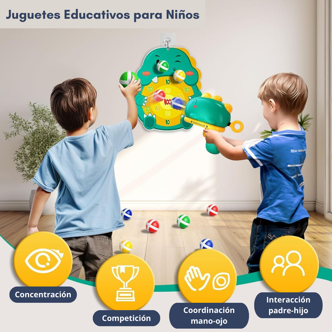 StickyBall: Pistola de Pelotas Pegajosas