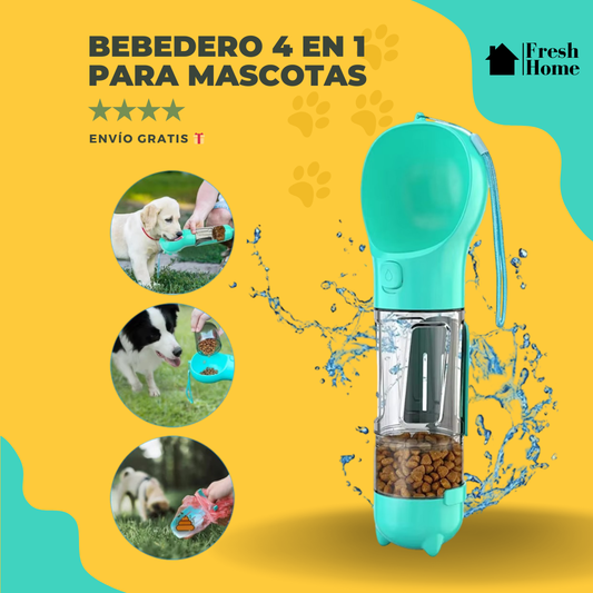 EasyPet - BEBEDERO 4 EN 1 PARA MASCOTAS