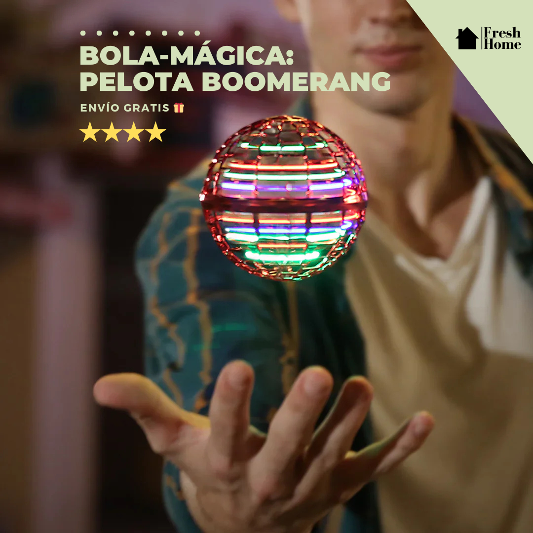Bola-Mágica: Pelota Boomerang