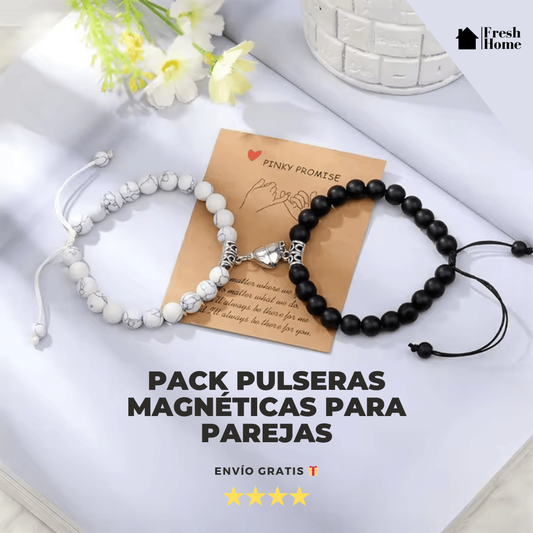 Forever Love: Pack Pulseras Magnéticas Para Parejas