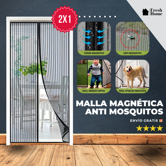 Malla Magnética Anti Mosquitos (2X1)