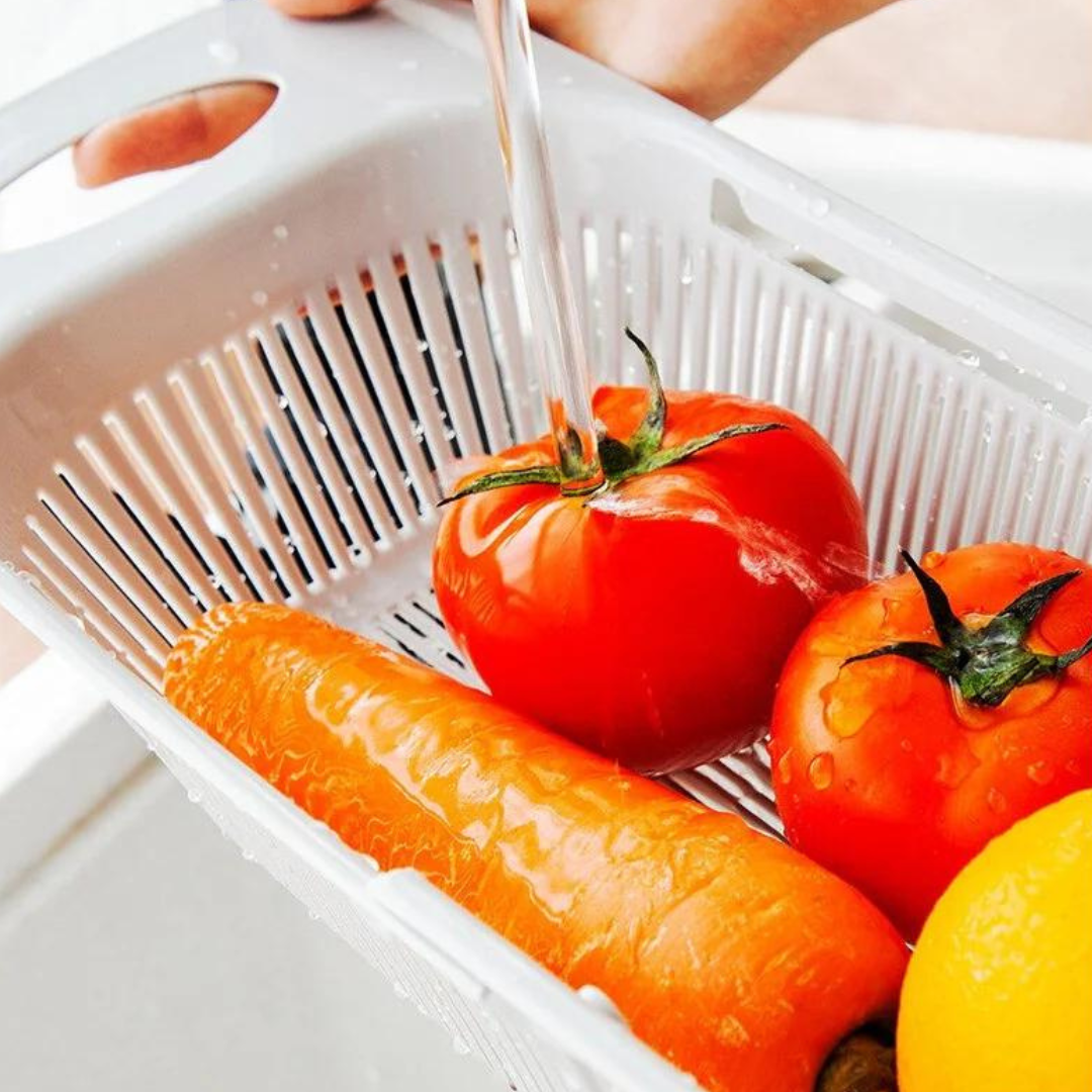 Cesta Multiusos Ajustable De Alimentos - FlexiPlus