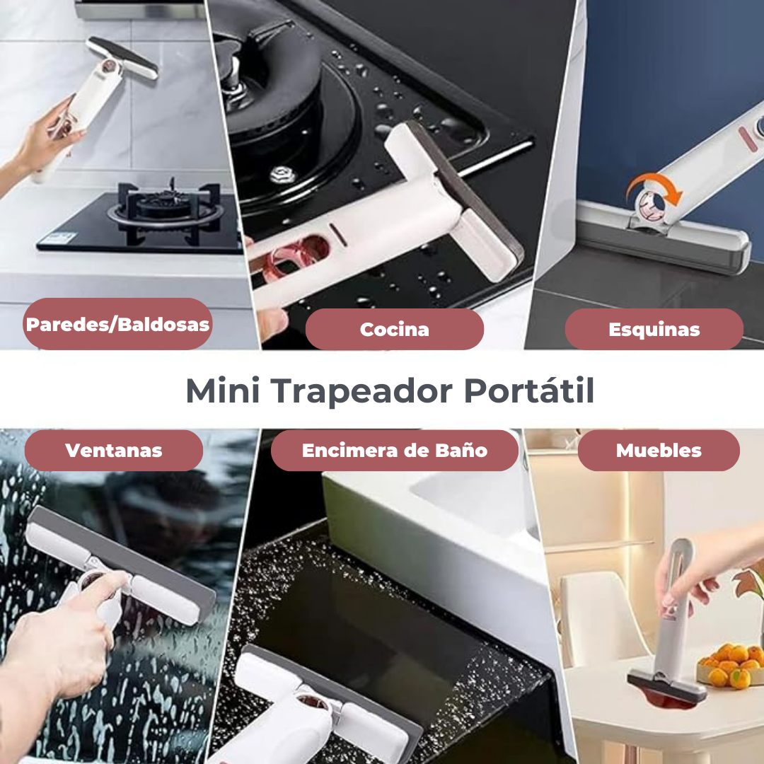 Mini Trapeador Portátil - EasyGrip
