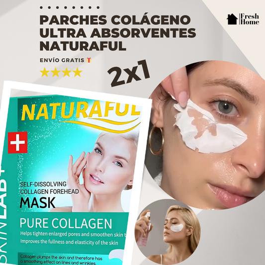 Parches Colágeno Ultra Absorventes Naturaful (2x1)