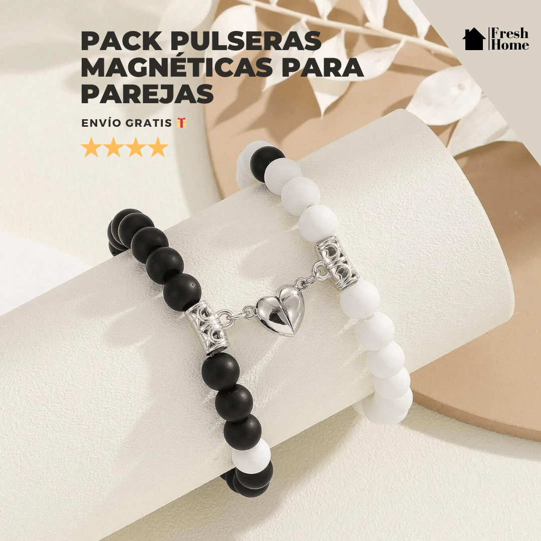 Forever Love: Pack Pulseras Magnéticas Para Parejas