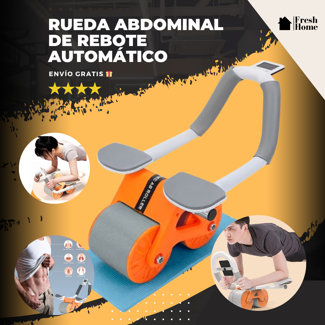 CoreMaster: Rueda Abdominal de Rebote Automático