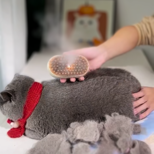 SteamBrush Max: El Cepillo de Vapor Definitivo para Mascotas