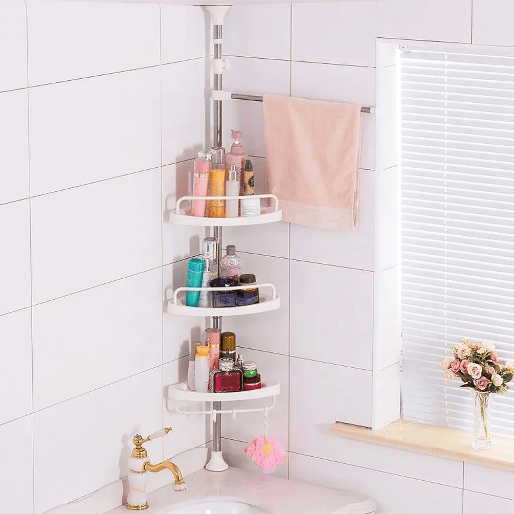 FlexiCorner- ESQUINERO PARA BAÑO Y DUCHA AJUSTABLE MULTI USO