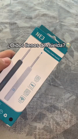 EarClean - LIMPIADOR DE OIDOS CON CÁMARA