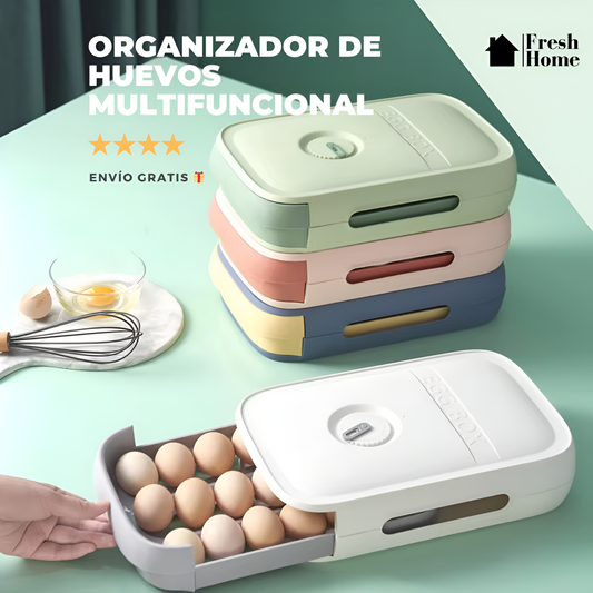 ORGANIZADOR DE HUEVOS MULTIFUNCIONAL - SafeEgg