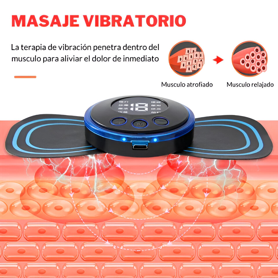 Mini Masajeador Eléctrico 2x1