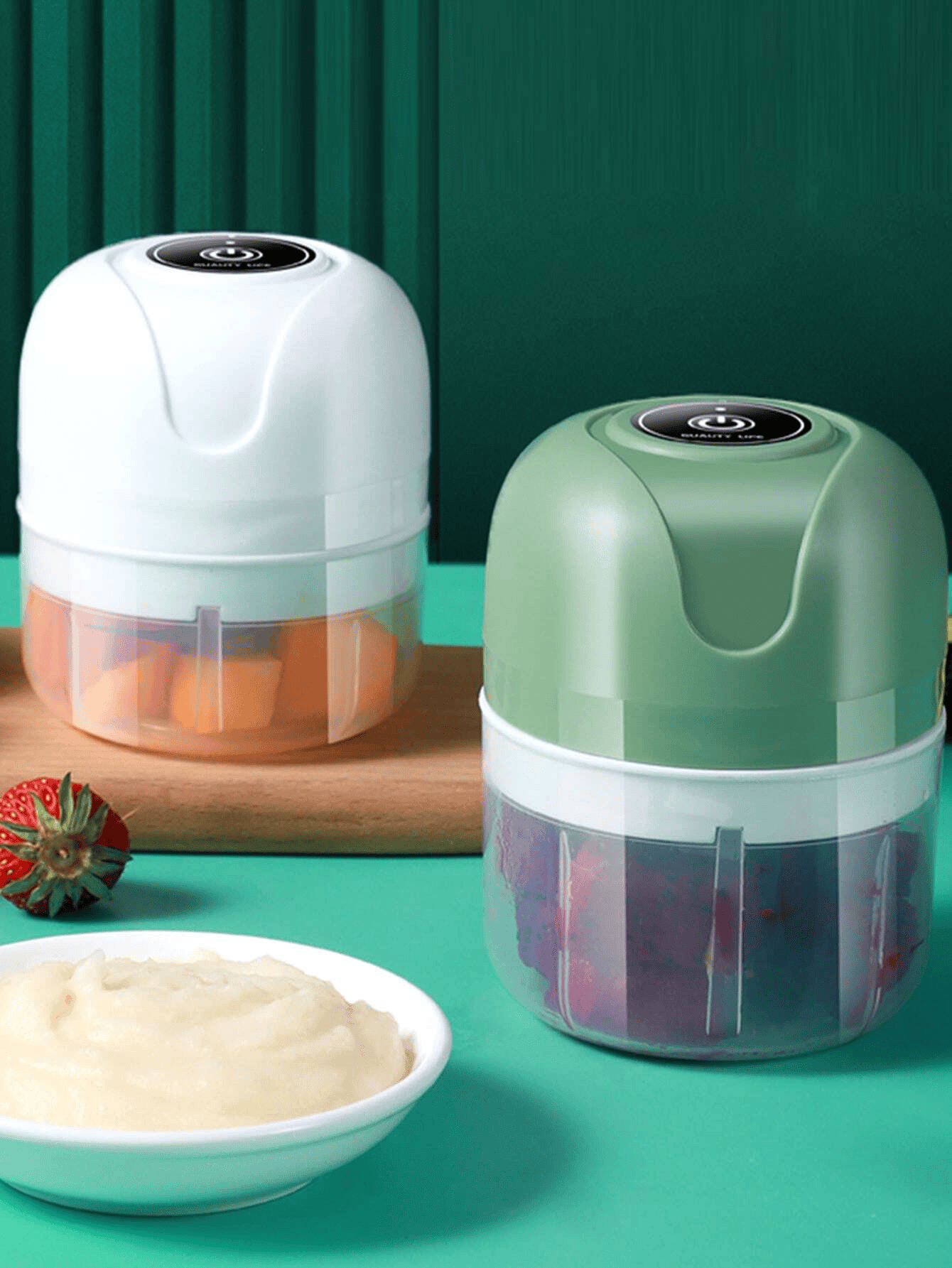 Mini Picadora de Alimentos Eléctrico - PowerCut