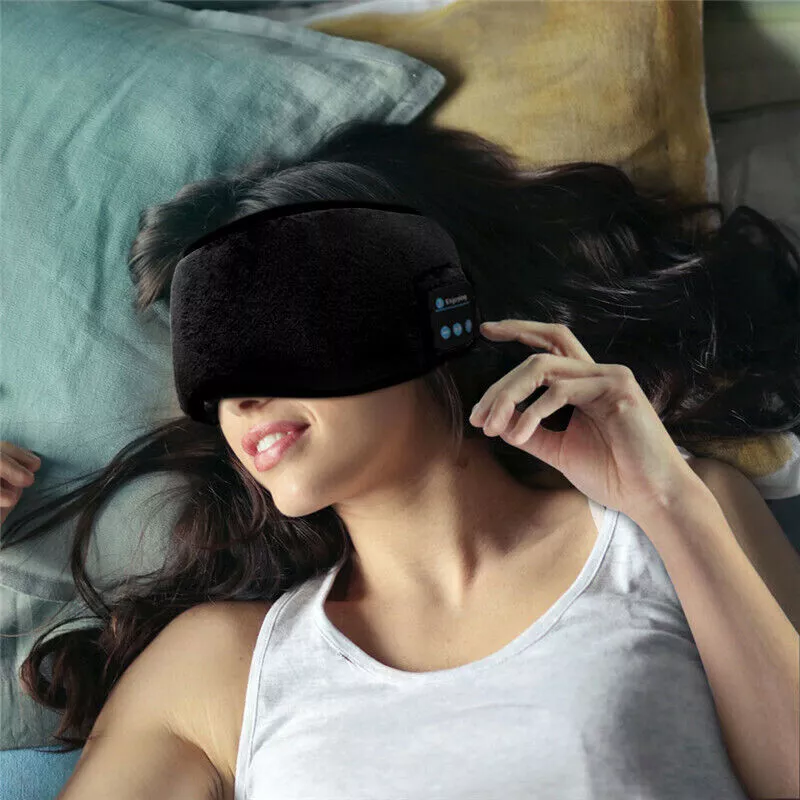 SoundRelax - ANTIFAZ BLUETOOTH CON AUDÍFONOS PARA DESCANSAR