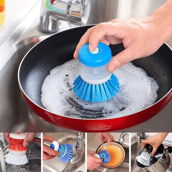 CleanBrush - Cepillo Automático con Dispensador de Jabón
