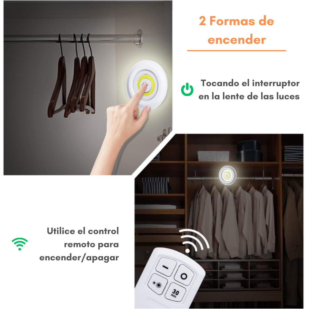 Luz LED Smart PRO - Set 3 Luces