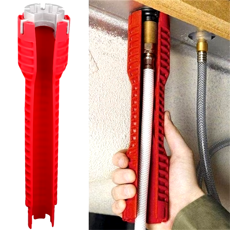 MasterFix - Llave Gasfitería Multifuncional 8 en 1