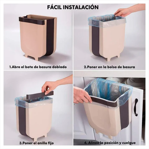 Basurero Plegable Multiusos