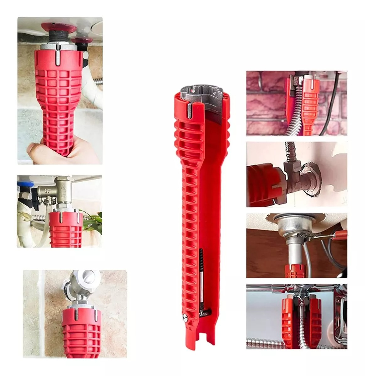 MasterFix - Llave Gasfitería Multifuncional 8 en 1