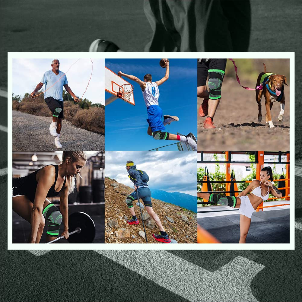 Rodillera 360° de Compresión Deportiva (2X1) - Evita lesiones