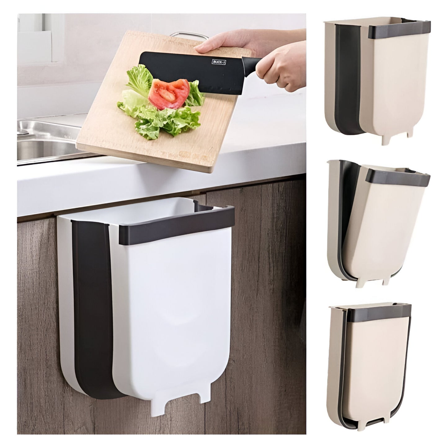Basurero Plegable Multiusos