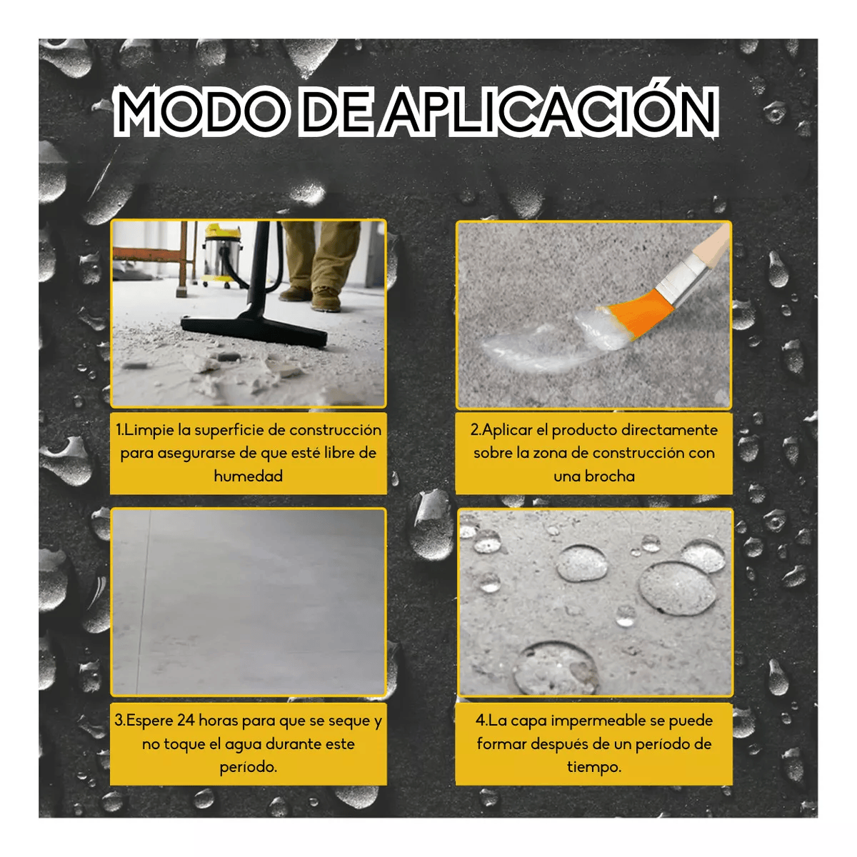 Sellador Adhesivo Impermeable 300g