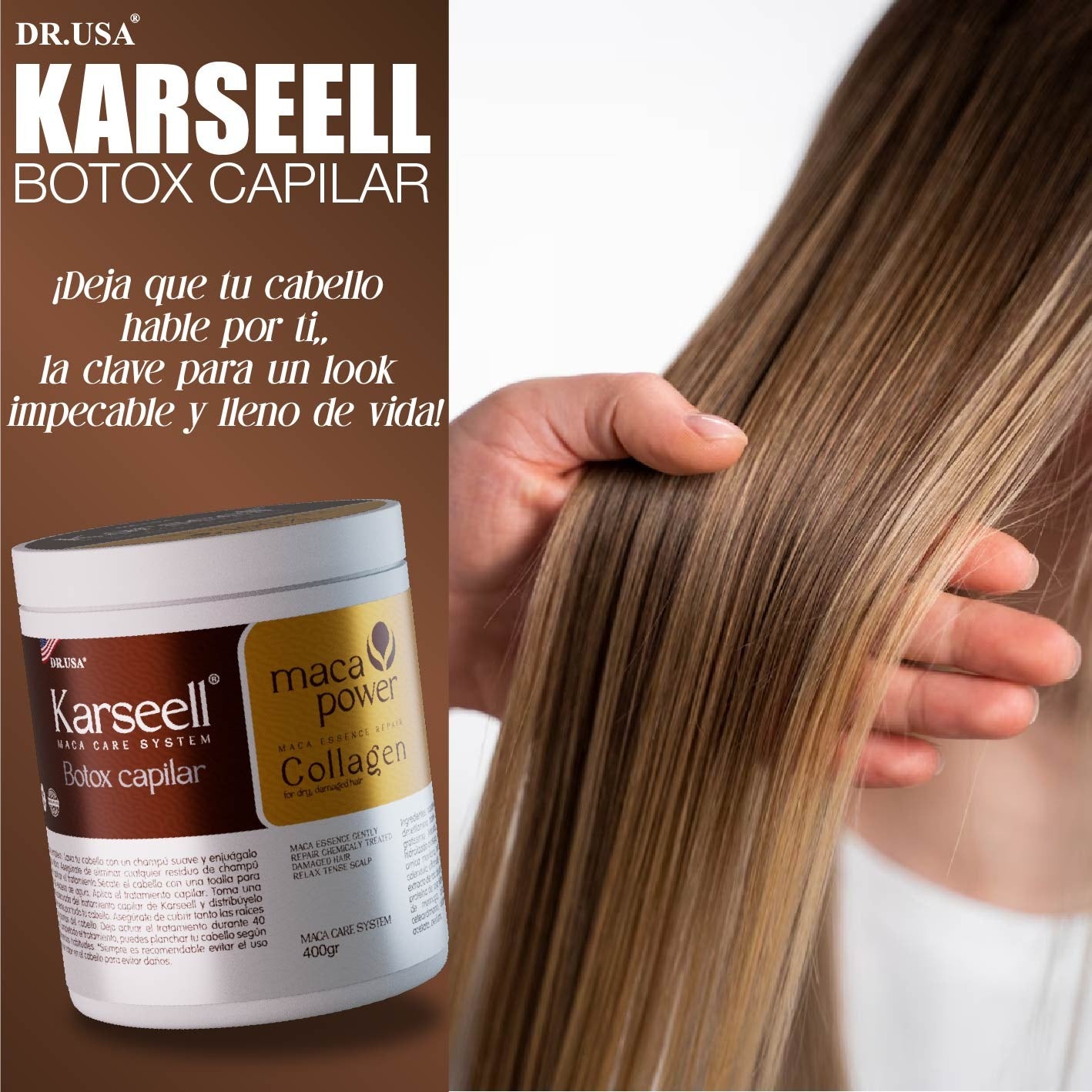 Karseell® Botox Capilar - Spa Capilar en Casa